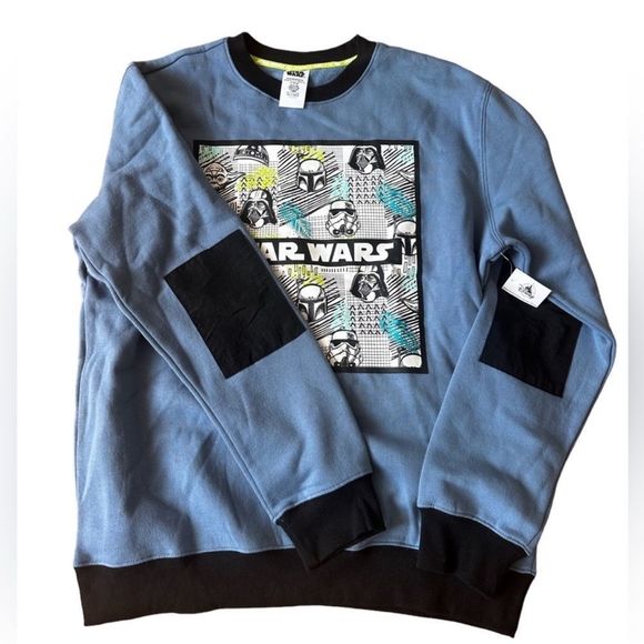Disney X Star Wars Sweater Blue - Picture 1 of 9